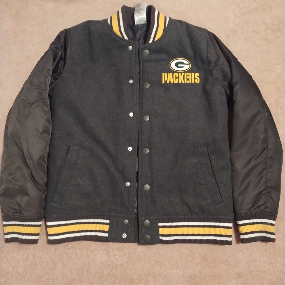 Youth Green Bay Packers Letterman Jacket